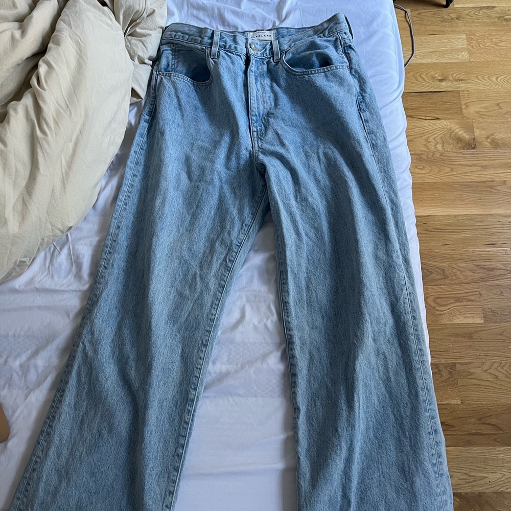 SLVRLAKE Light Blue Straight Jeans